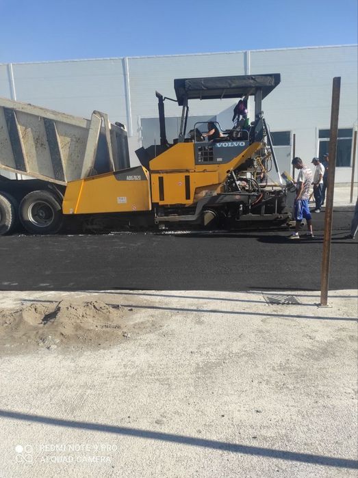 Асфалт ишлари киламиз