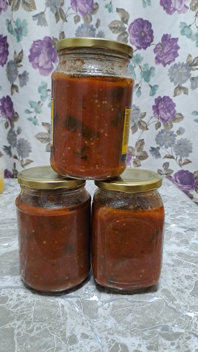 Лечо из баклажанов