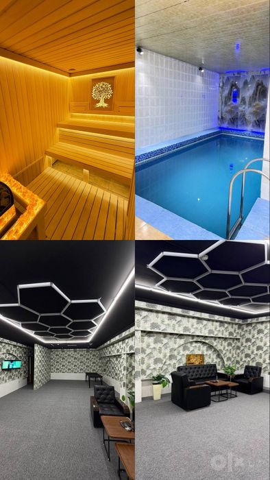 Hot haus SAUNA maroqli dam olib ketasla