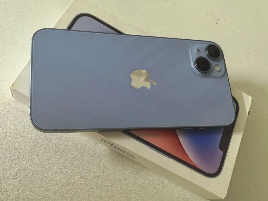 IPhone 14 plus, blue 128gb