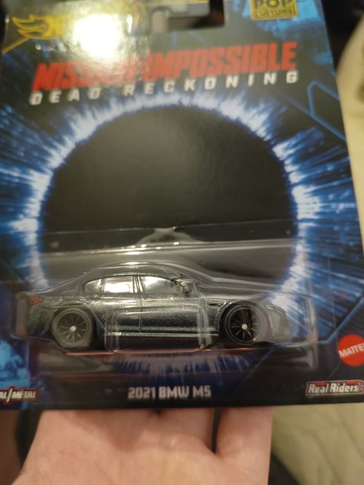 Mașinuță Hot Wheels Premium 2021 BMW M5 Mission Impossible