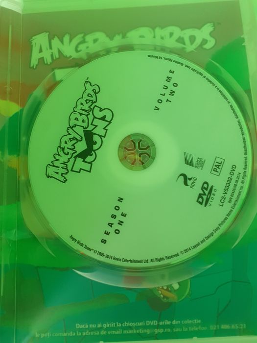 CD Angry Birds Toons