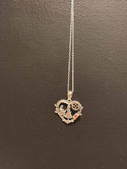 Lănțișor din argint – model Alice în Țara Minunilor