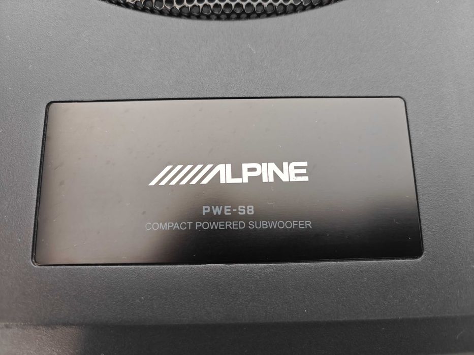 Компактен субуфер за кола Alpine PWE-S8