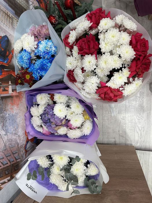 цветы,свежие, сегоднешние