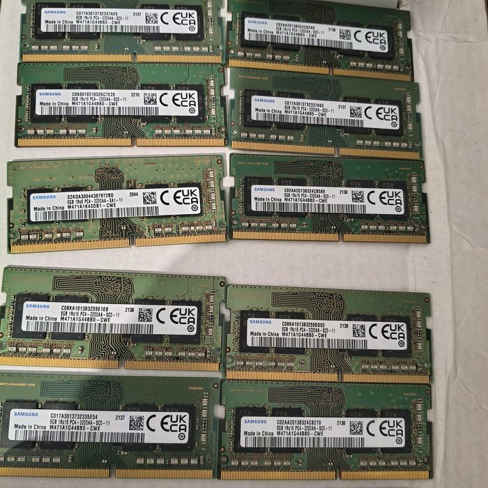 vand memorie sodimm 8gb ddr4 3200 laptop ram second hand