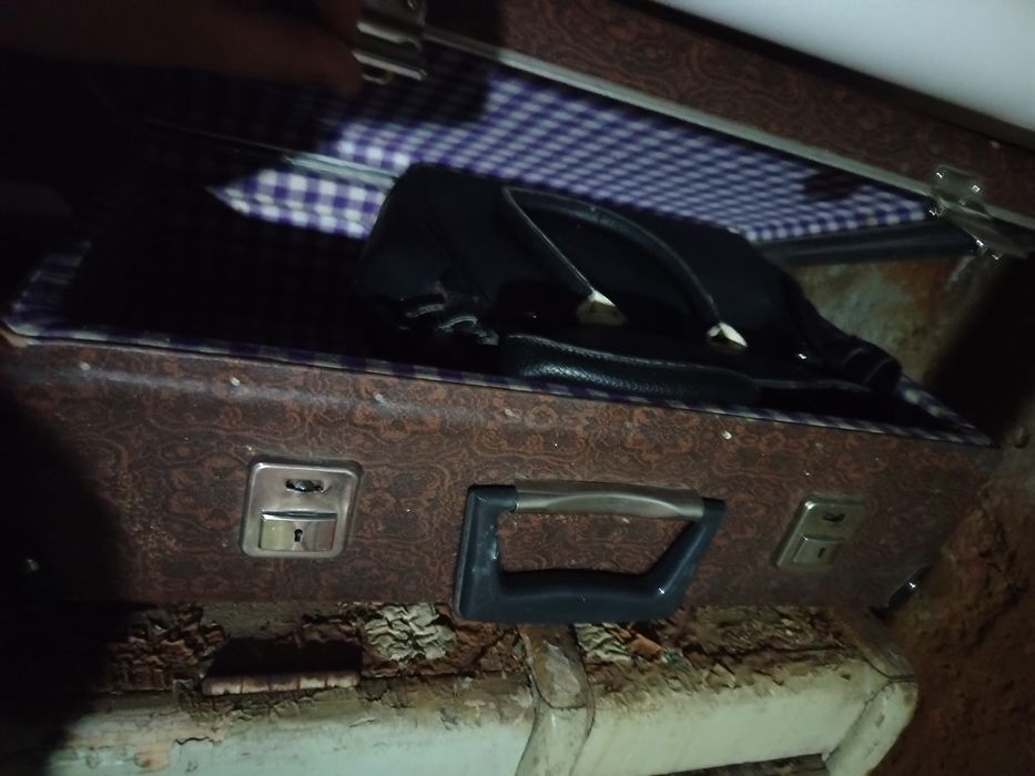 чемоданы СССР корзинка плетеная