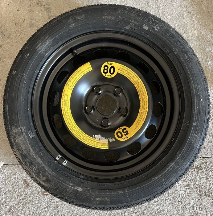 Резервна гума 205/55/16 Bridgestone чисто нова 5Х112 VW Audi Skoda