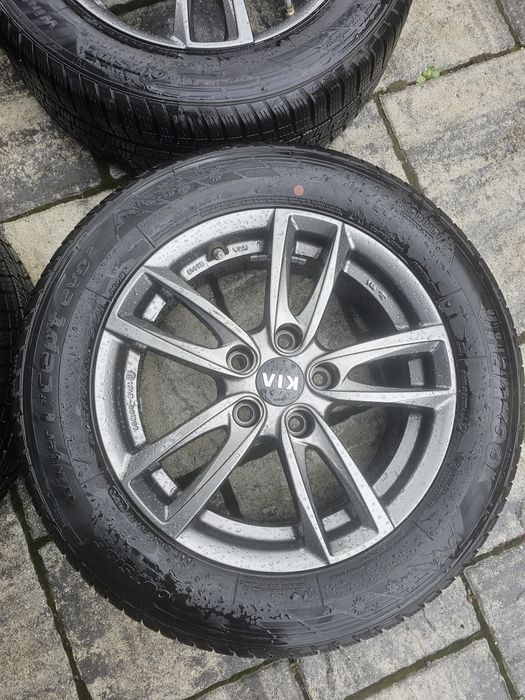 Jante Kia r16 cu cauciucuri de iarna