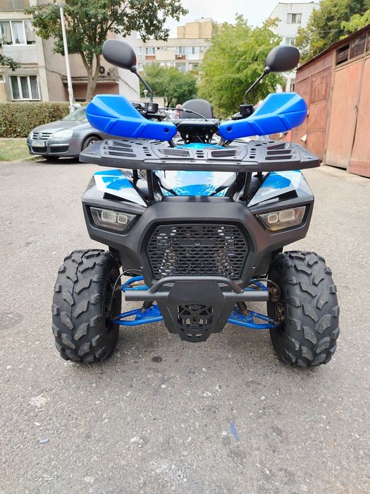 Atv 125cc faruri led pornire Buton