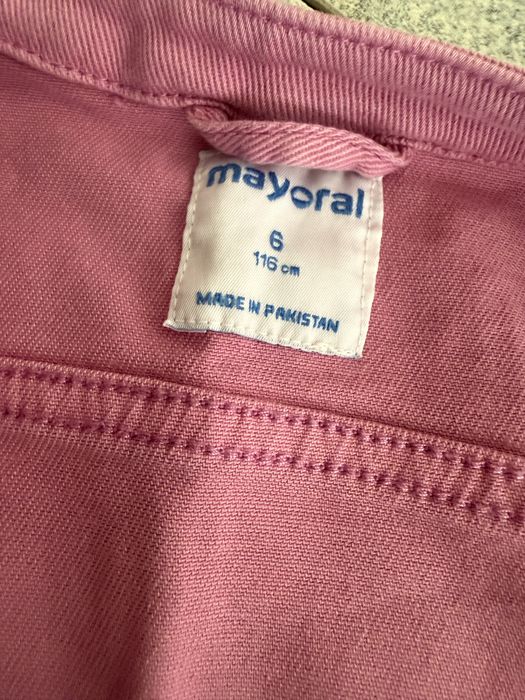 Дънково яке за момиченце Mayoral - 6 години