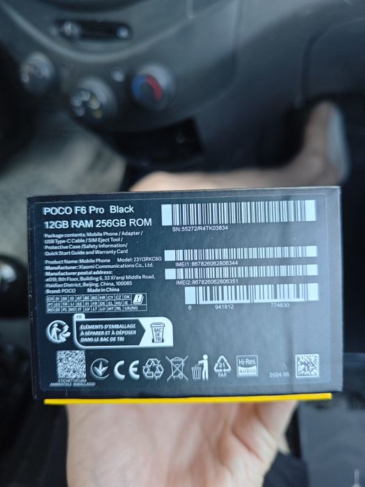 Poco f6 pro 12-256 Гб