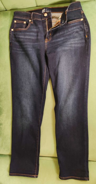 Blugi Gap Girlfriend - Dark Indigo, Marime 36, W27