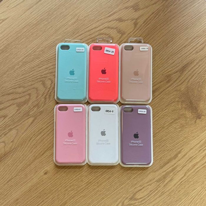 Apple Case Силиконов Кейс за iPhone 12 Pro Max 11 Pro Max XS Max Xr 8+ 7+ SE 2020 SE 3