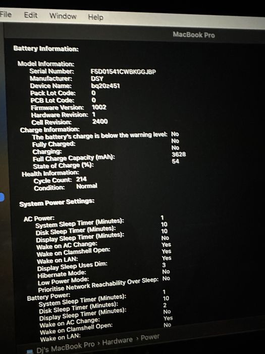 MacBook Pro 13” 2019 | Touchbar, Intel I5, 8Gb RAM, 256Gb SSD
