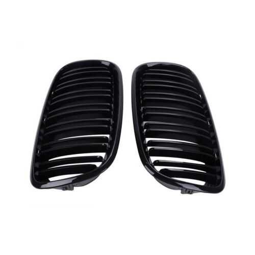 Двойни Бъбреци БМВ BMW X5 X6 E70 E71 E72 2007 - 2014 Черен Гланц Лак