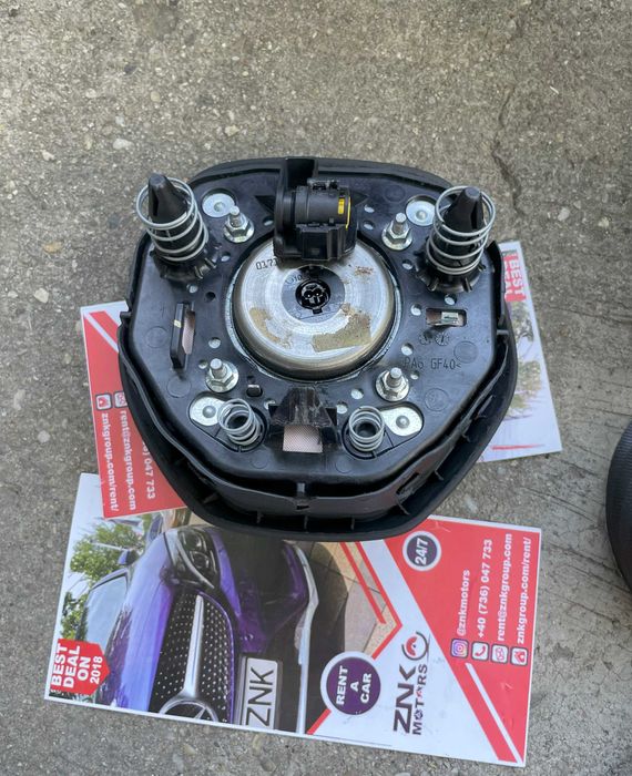 Renault Captur II - plansa de bord - kit airbag - centuri de siguranta