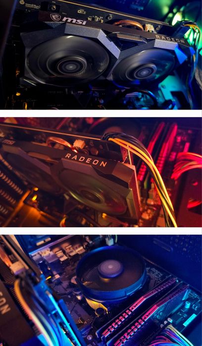 Unitate pc gaming jocuri Ryzen 5 5500 RX 5500 XT GDDR6