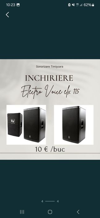 Sunet sonorizare boxe statie mixer