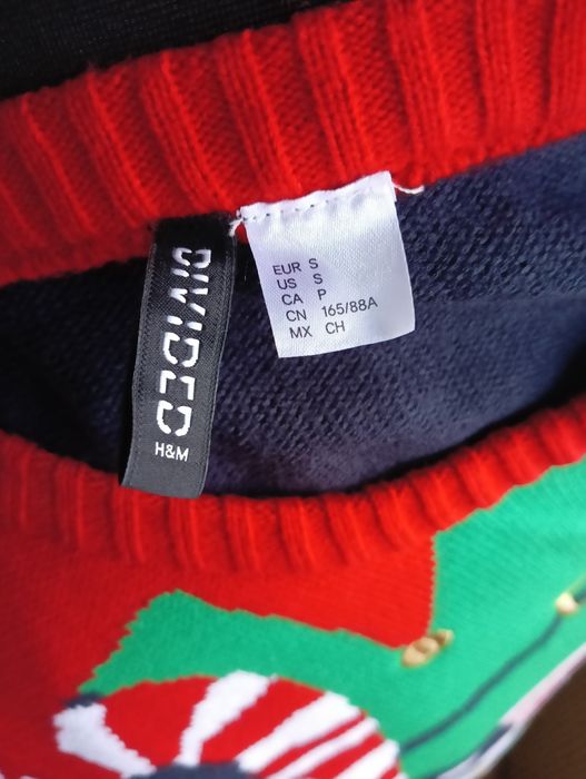 Новогодний свитер H&M