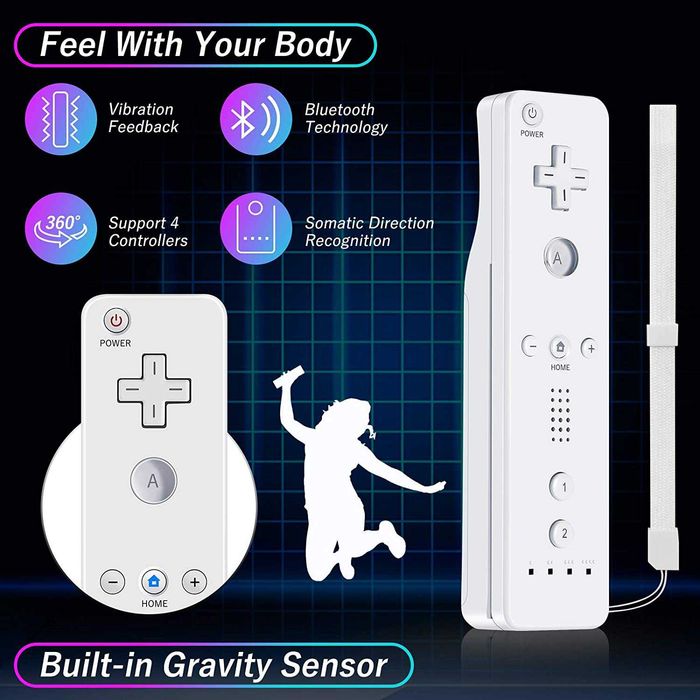 Контролери комплект за Nintendo Wii Remote и Nunchuck Controller
