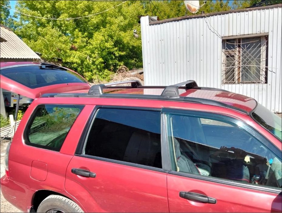Поперечные рейлинги Subaru Forester SG