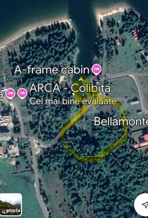 Teren, 4089 mp, acces Lac Colibita