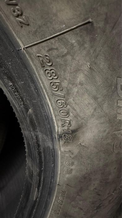 Шины 285/65/18 зимние липучка