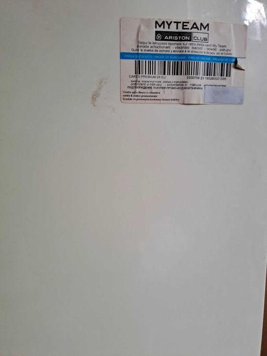 Vand centrala Ariston functionala