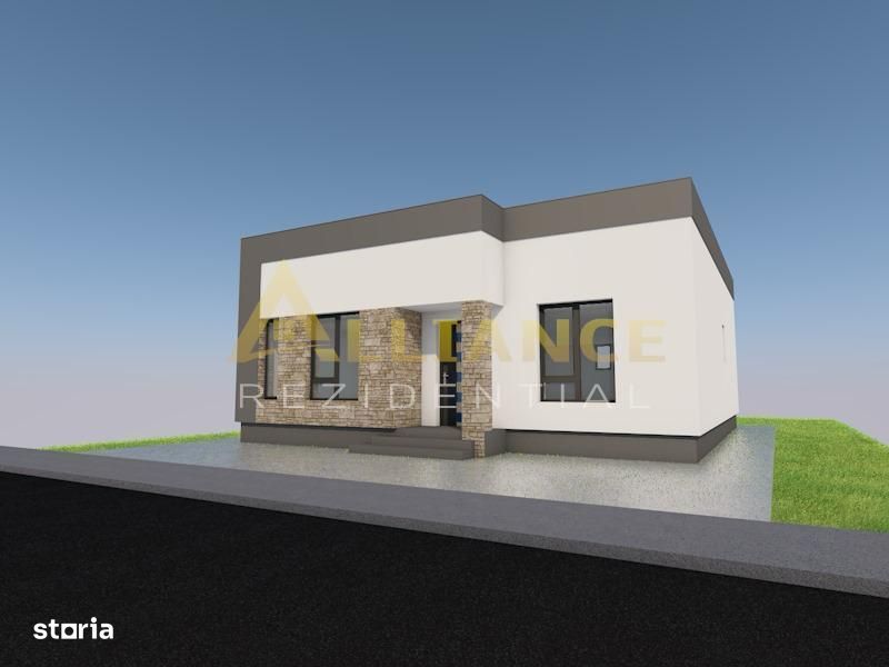 Casa individuala parter ~ 4 camere 2 bai ~ teren 469mp
