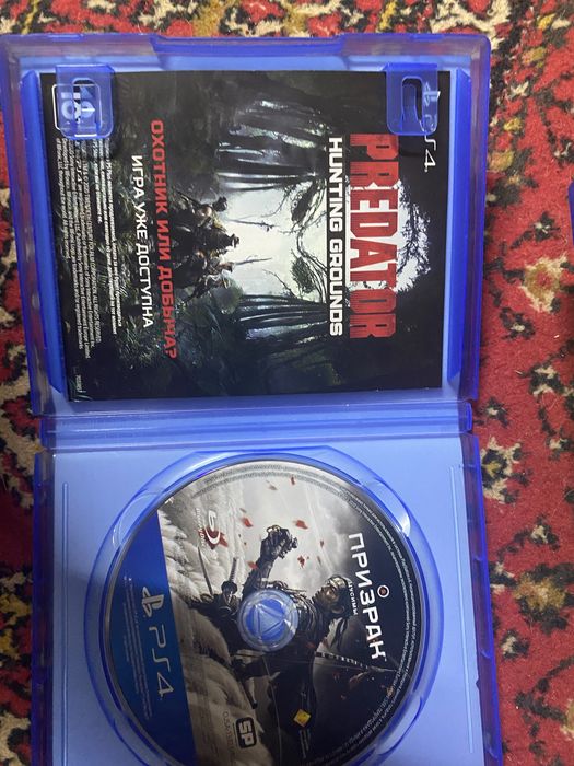 Продам б/у диски пс4 лицензионные недорого