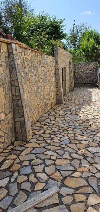 Piatră naturală de munte de Grecia.