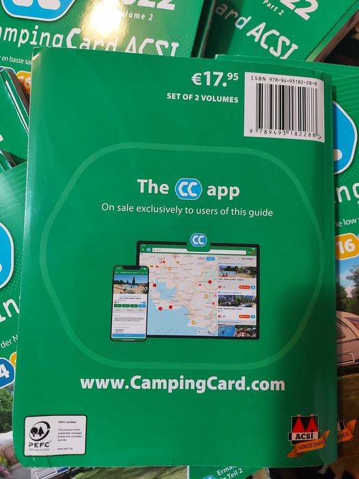 Книга къмпинг карти