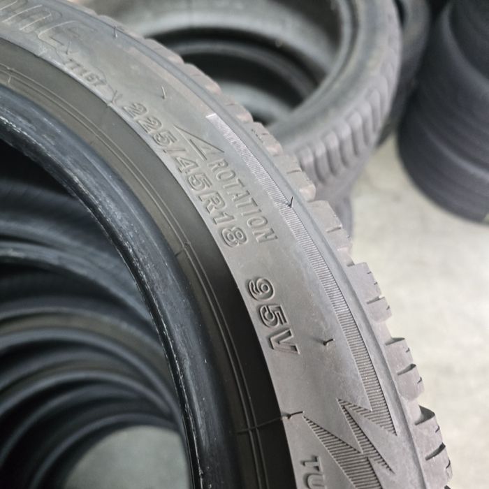 2x 225/45/18 M+S BRIDGESTONE 2019 Stare excelentă