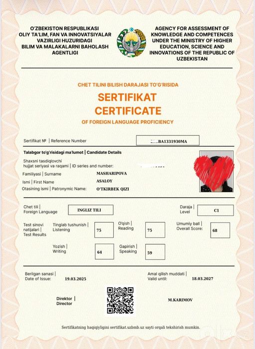 Individual online ingliz tili darslari