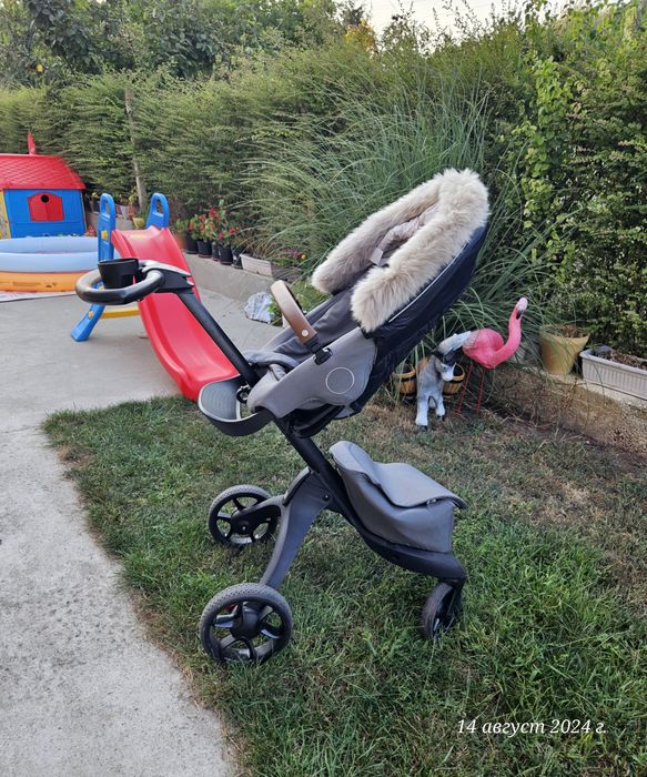 Бебешка количка Stokke® Xplory® X - цвят Modern Grey