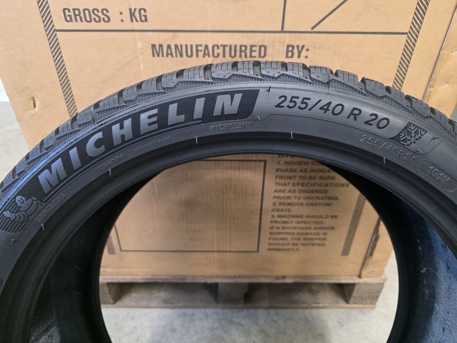 255/40/20 101V 2бр.MICHELIN PILOT ALPIN XL,Неразличими от НОВИ-DEMO,MO