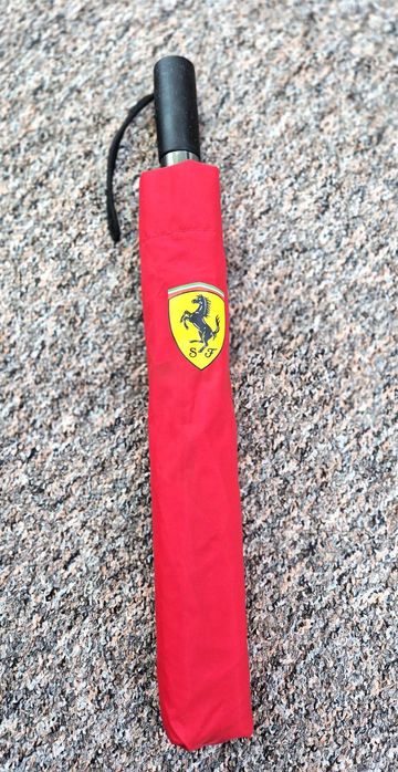 Vand umbrela Ferrari compacta rosie