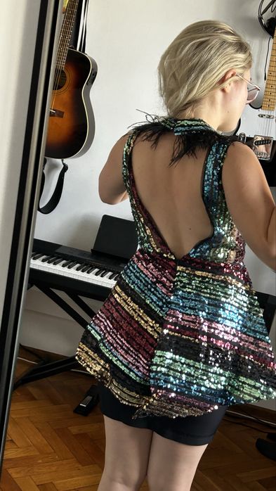 Rochie de eveniment cu Paiete