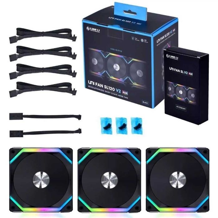Lian Li Uni Fan SL 120 ARGB BLACK x3