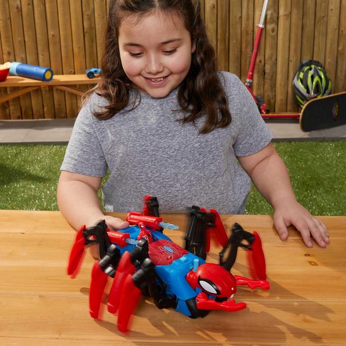 Спайдърмен HASBRO Spider-Man Web Splasher кола паяк с фигурка