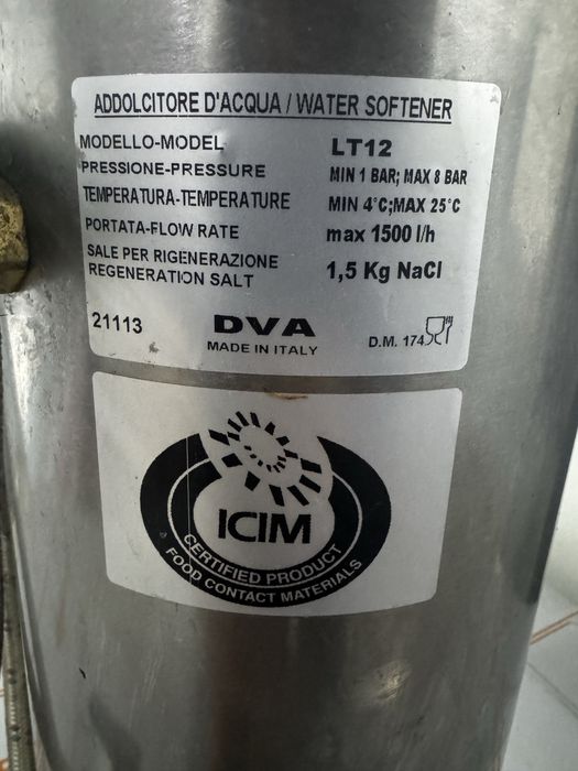 Продам ручной водоумягчитель De Vecchi LT12