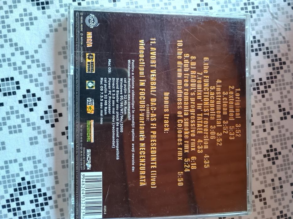 CD Original Paraziții - În Focuri (Ediție de Colecție 2002, Kanami)