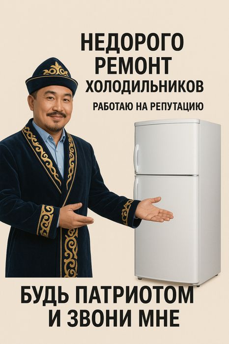 Ремонт холодильников в Астане
