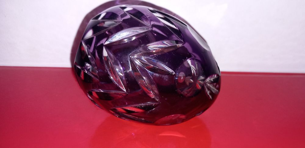 Obiect vechi decorativ cristal
