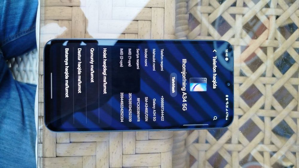 Samsung galaxy A 34 5g