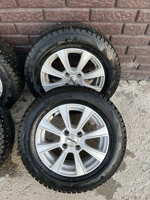 Диски R14+Новая Резина Шипы