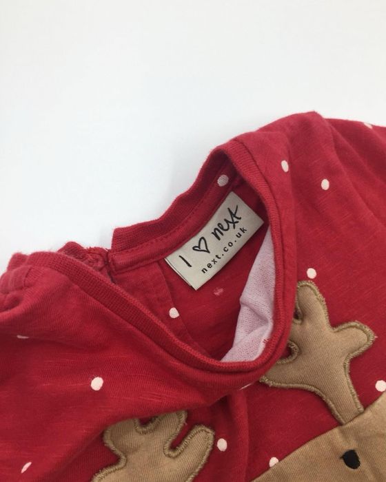 Коледна рокля с тюл Next 18 месеца 86 см