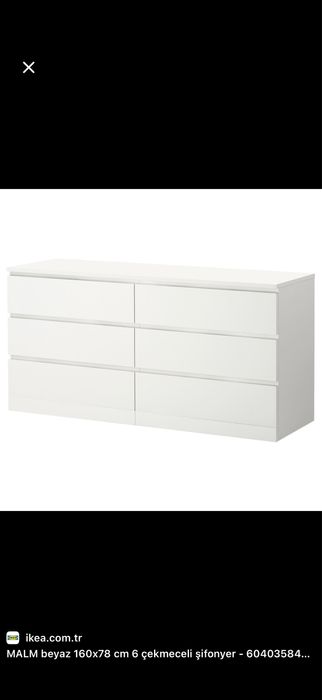 Комод  икея  malm.