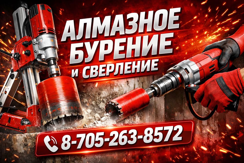 Алмазное Сверление Бурение